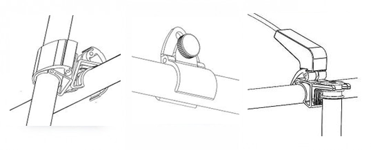 Stage metalholders and hangers