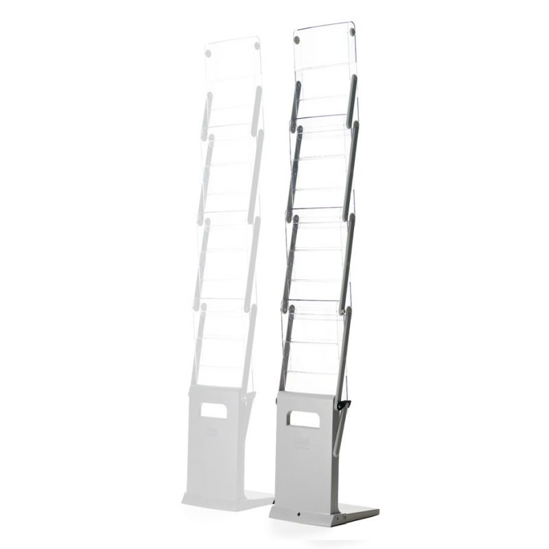 EAGLE BROCHURE STAND GREY WITH BAG